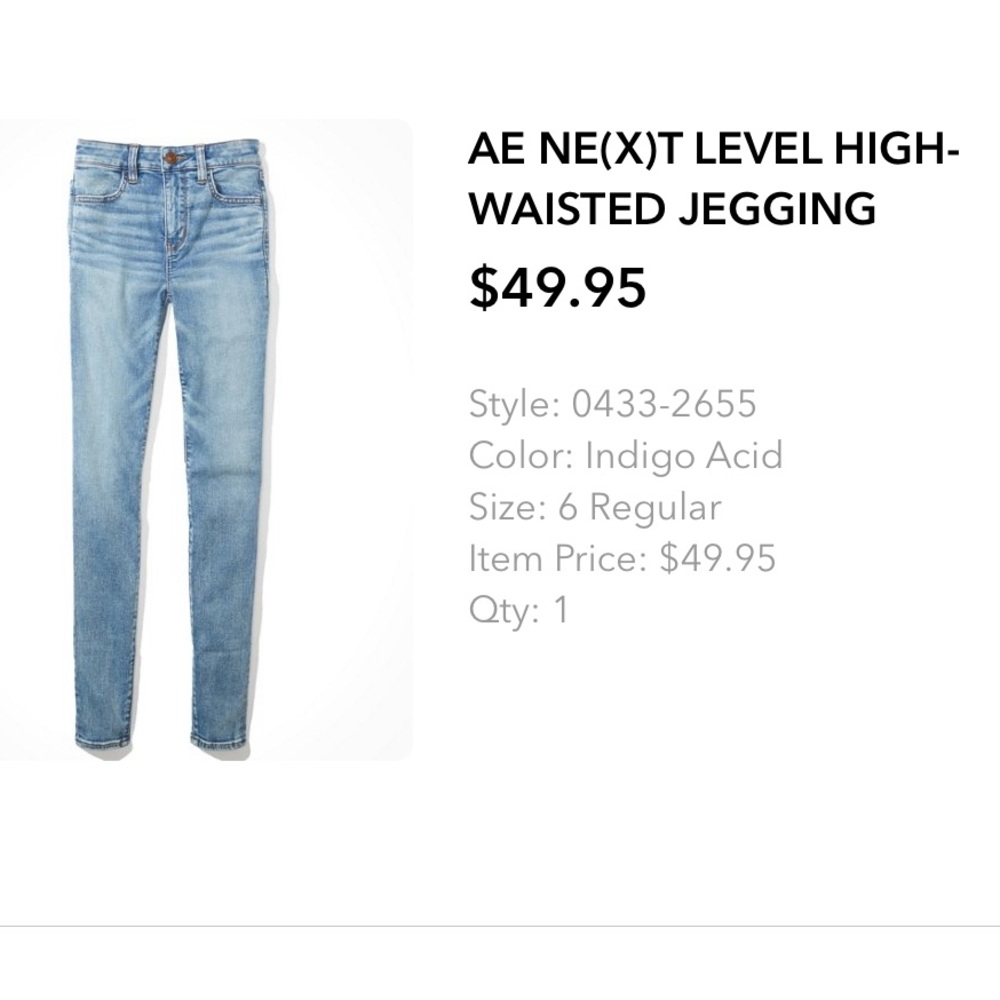 AE Ne(x)t Level High Waisted Jeggings